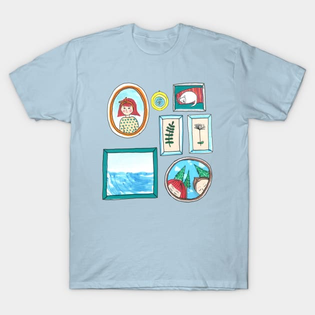 Frames T-Shirt by DoodlesAndStuff